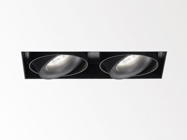LED multiple adjustable spotlight | Minigrid In Trimless Si by Delta light