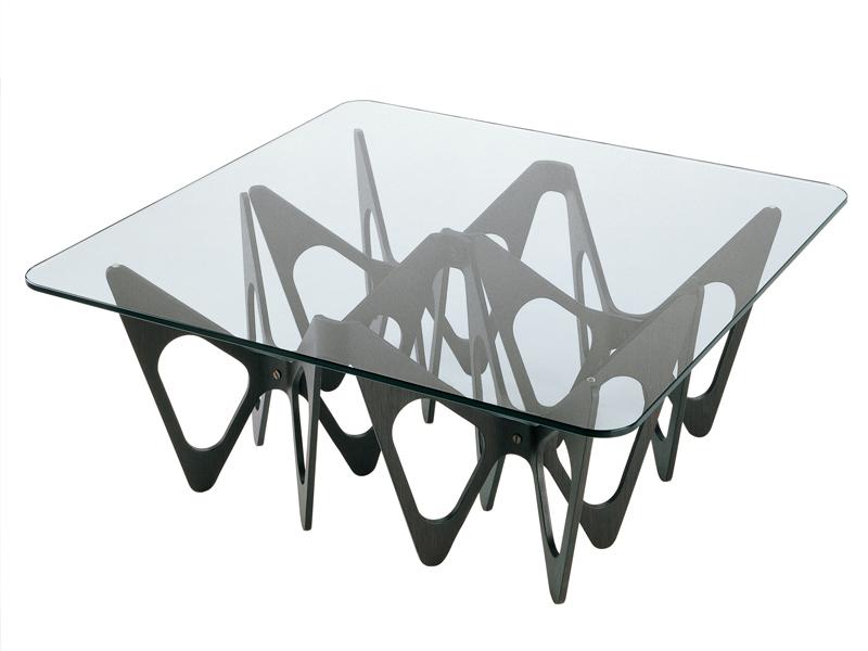 Crystal coffee table | Butterfly by Zanotta