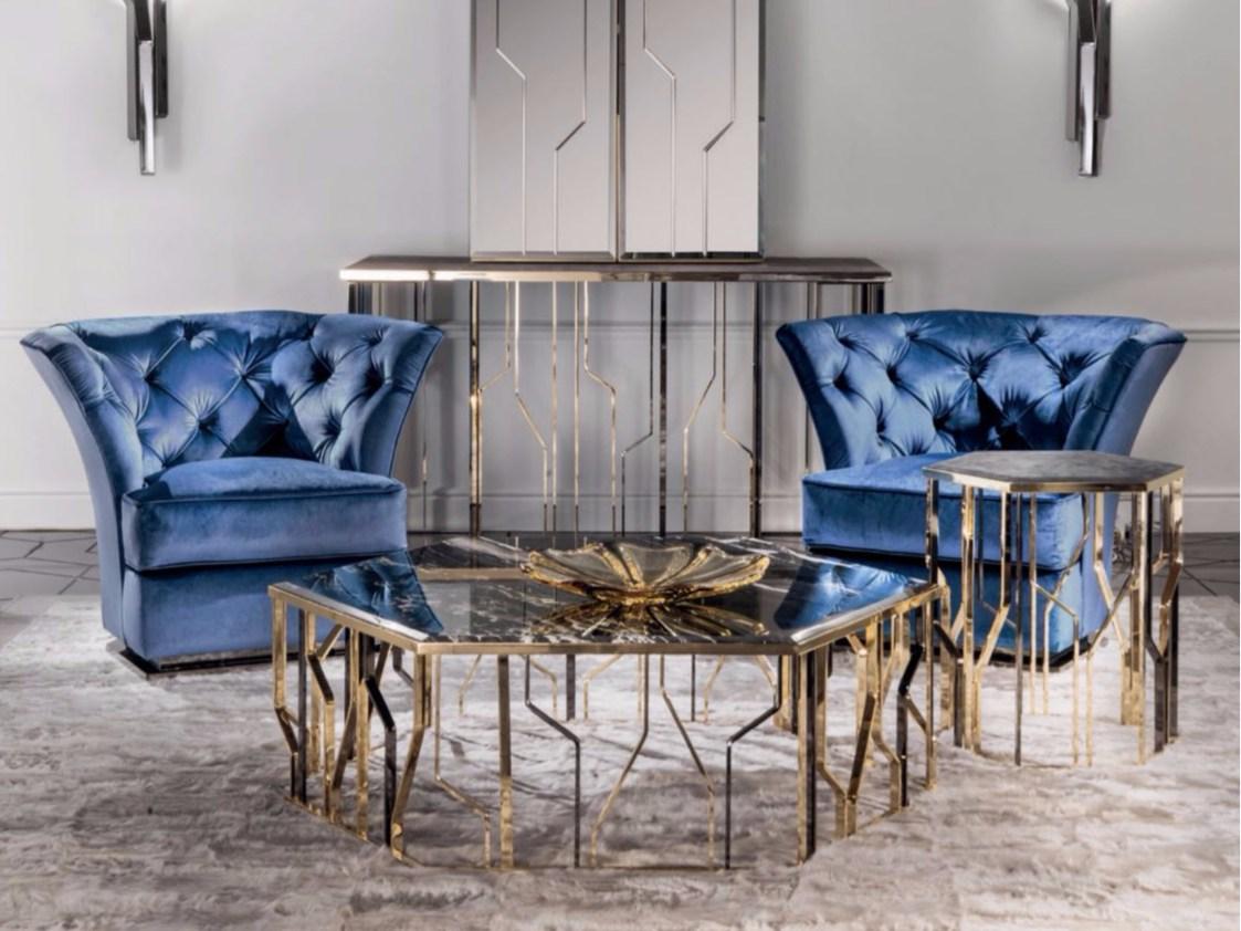 Nabuk armchair | Saki by Longhi