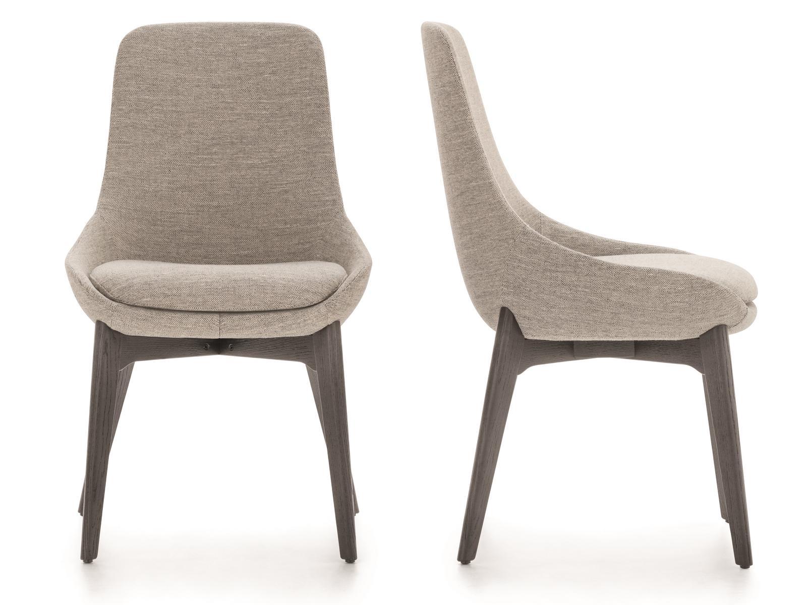 Upholstered fabric chair | Linear by Ditre Italia