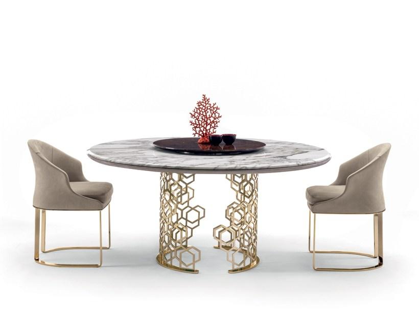 Nabuk chair | Daphne by Longhi