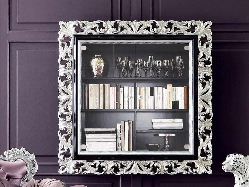 Wall-mounted wooden bookcase | 13130 by Modenese Gastone