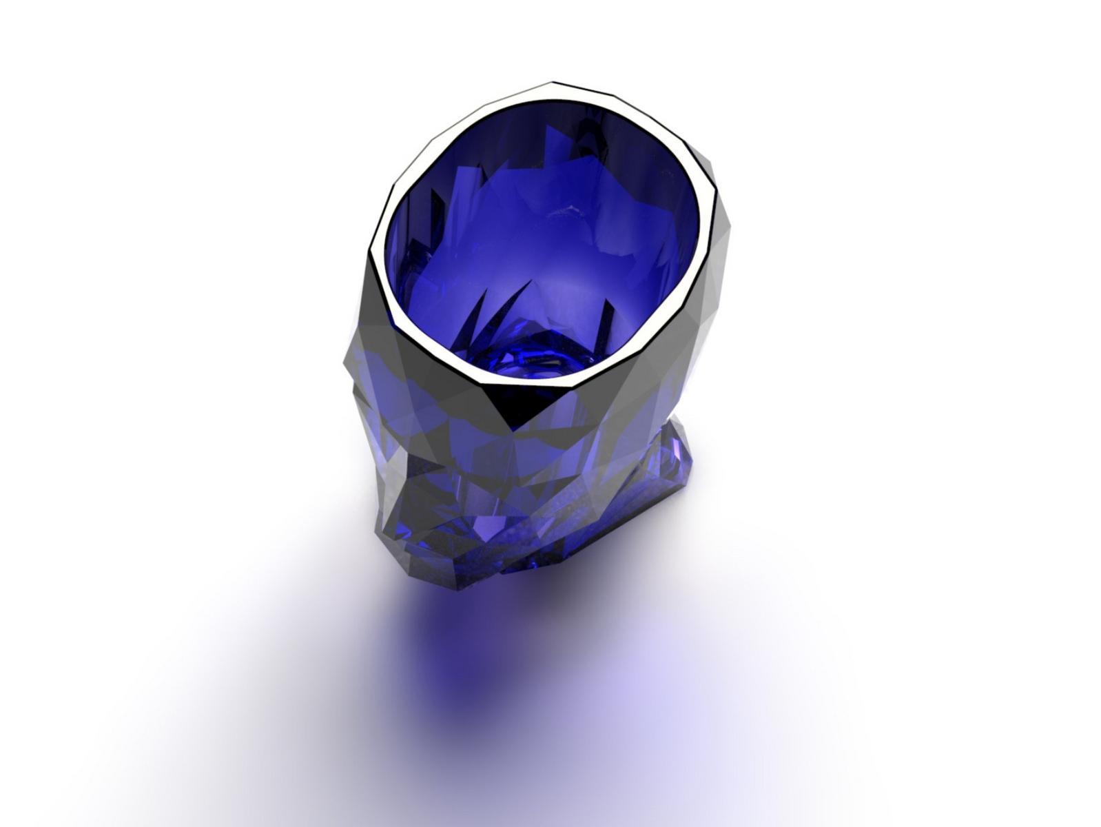 Polycarbonate vase | Adan Nano Glossy by Vondom