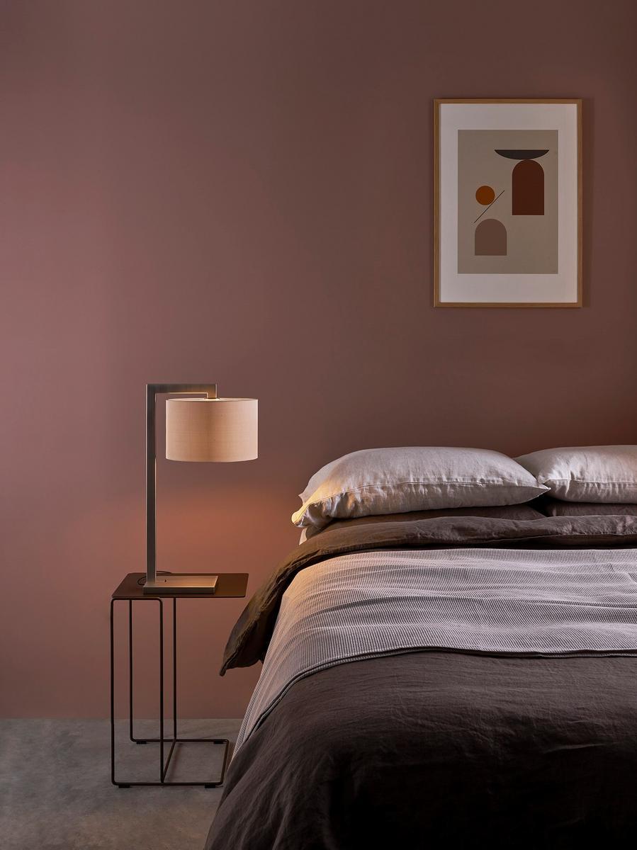 Table lamp in steel and fabric | Ravello by Astro lighting