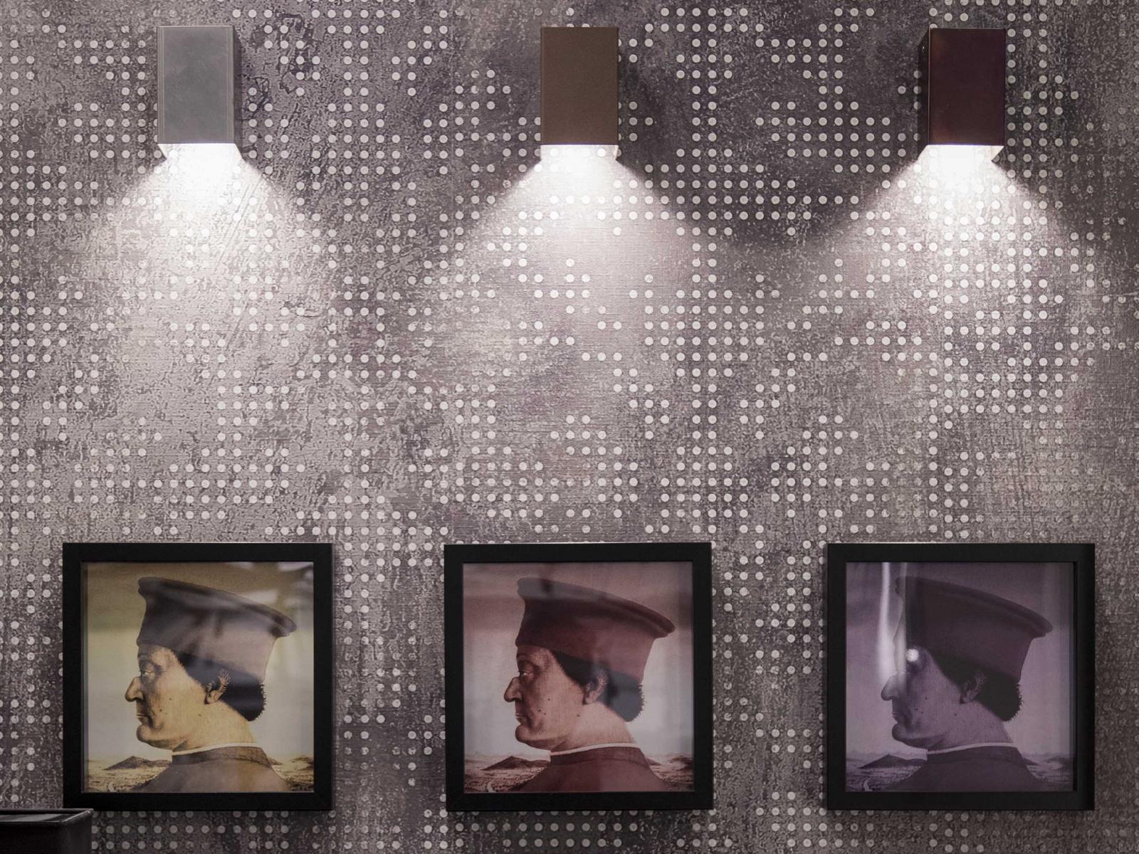 LED metal wall light | Kube by Olev