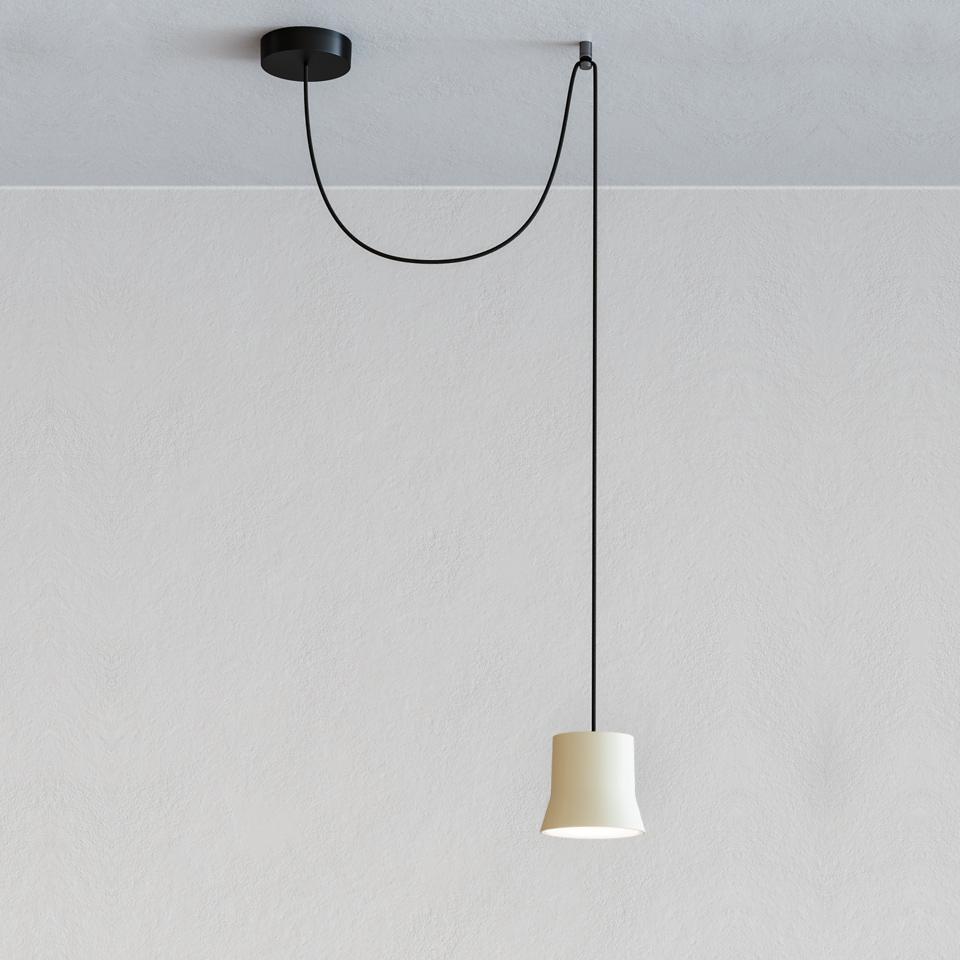 LED direct light aluminium pendant lamp | Giò Light Decentrata by Artemide