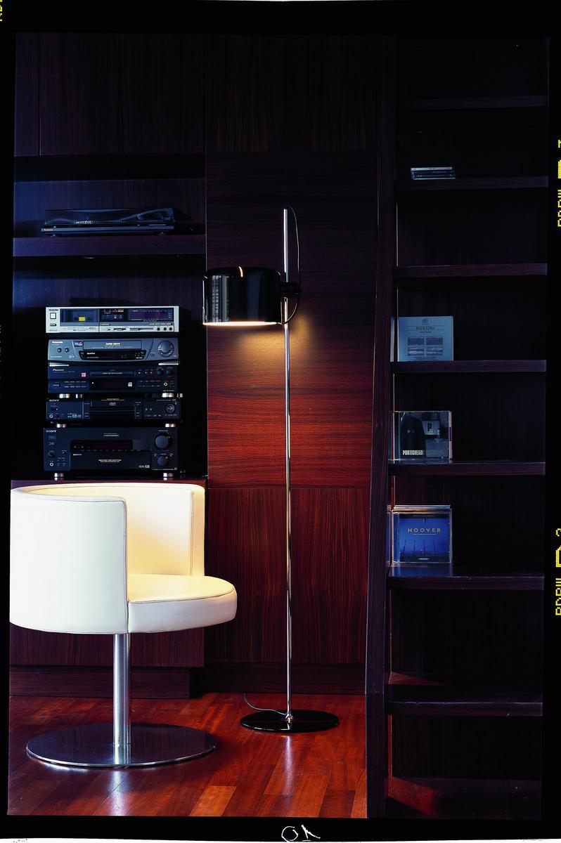 Direct light adjustable floor lamp | Coupé - 3321 by Oluce