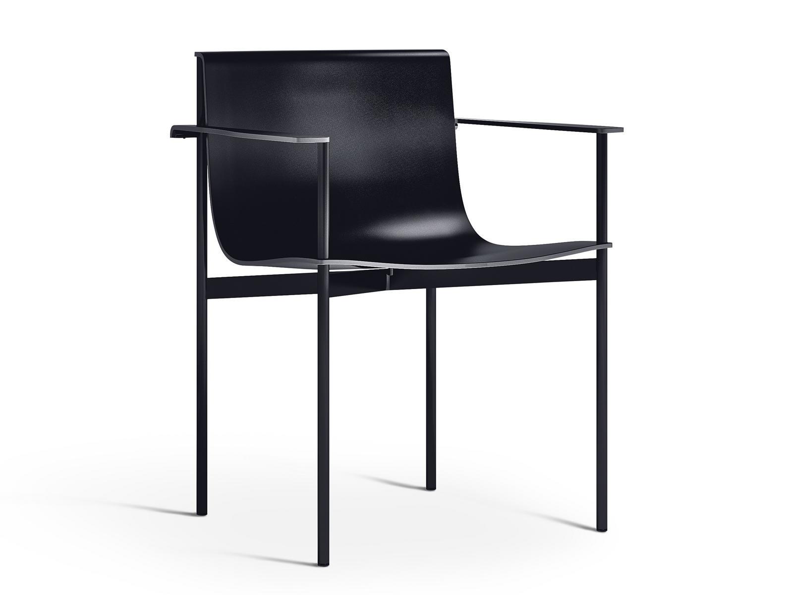 Chair with armrests | Ombra by Lema