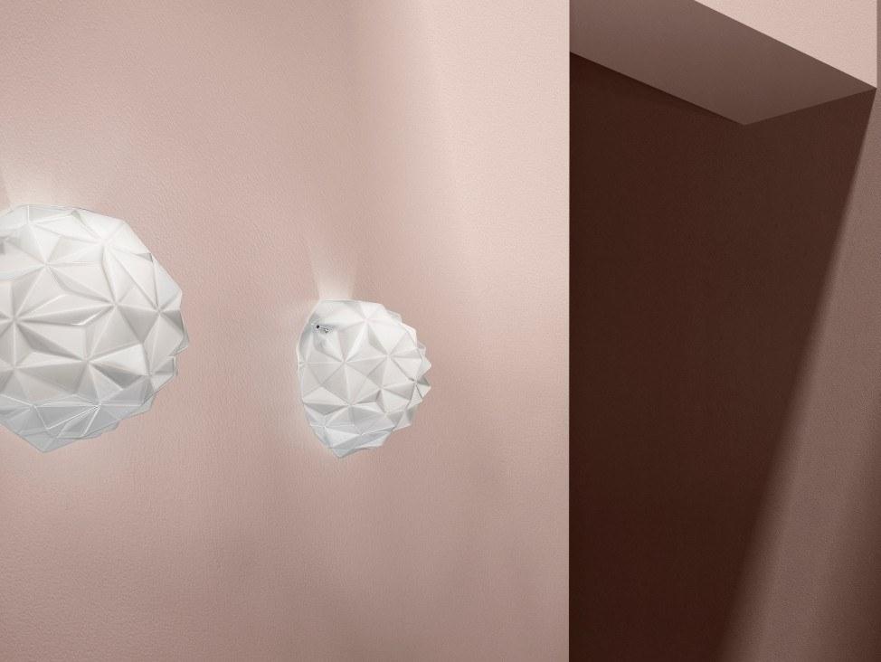 Glass wall light | Emisphera by Sylcom