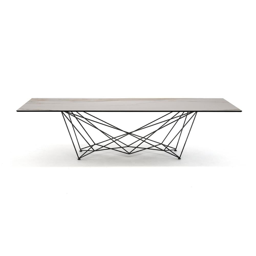 Rectangular metal table | Gordon Outdoor by Cattelan Italia