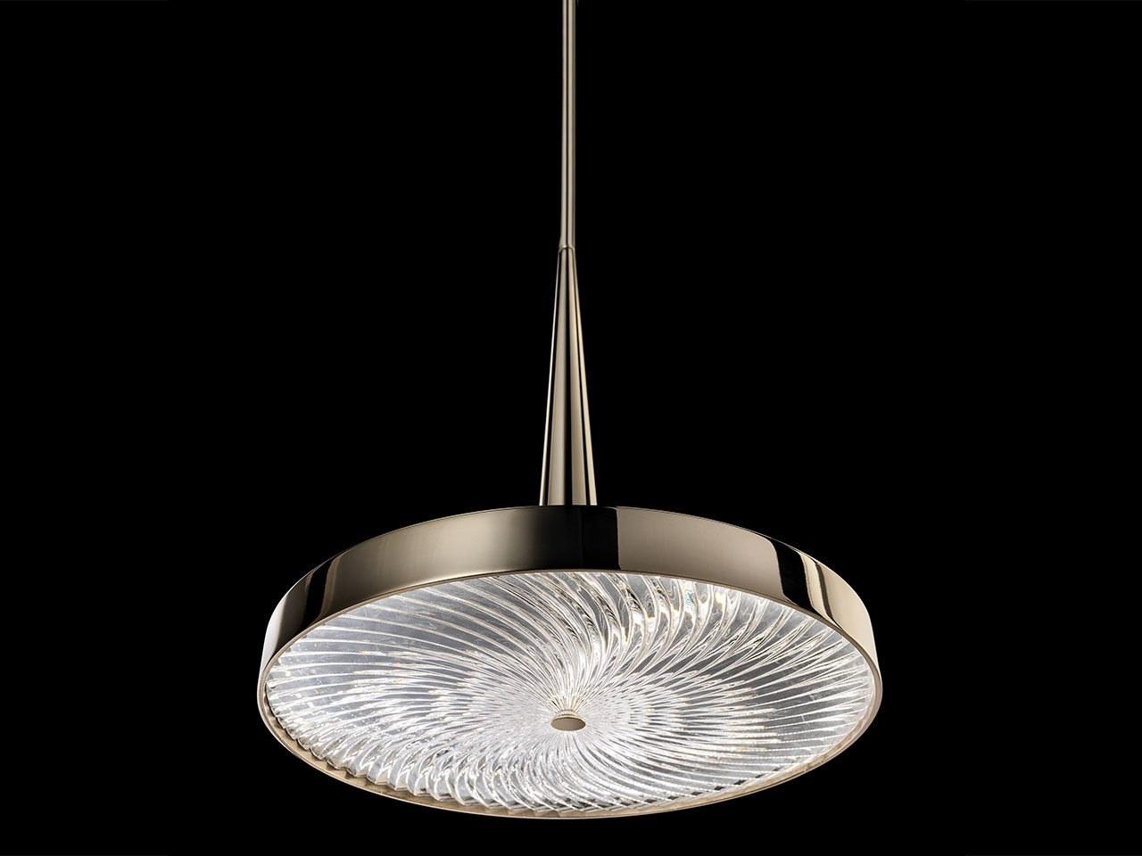 LED crystal pendant lamp with dimmer | Ritmico by Italamp