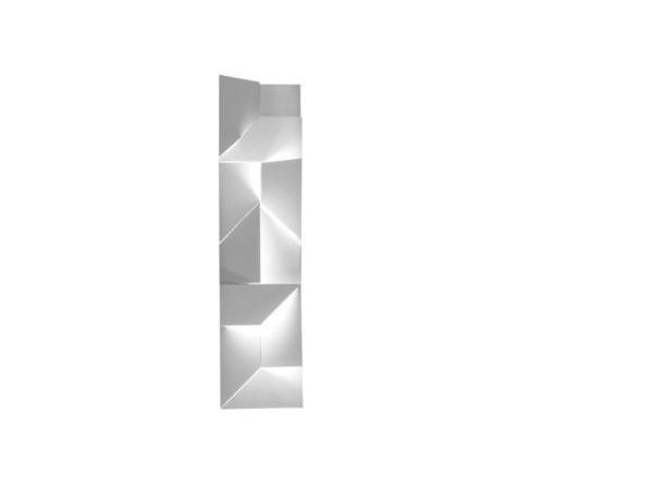 LED aluminium wall lamp | Wall Shadows Long by Nemo