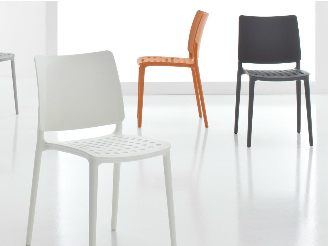 Polypropylene chair | Blues by Bonaldo