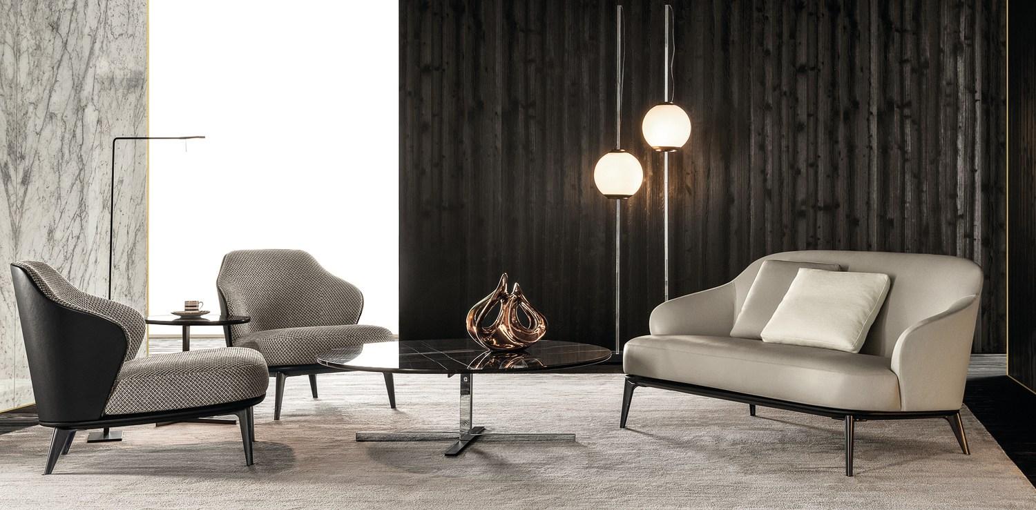 Sofa | Leslie by Minotti