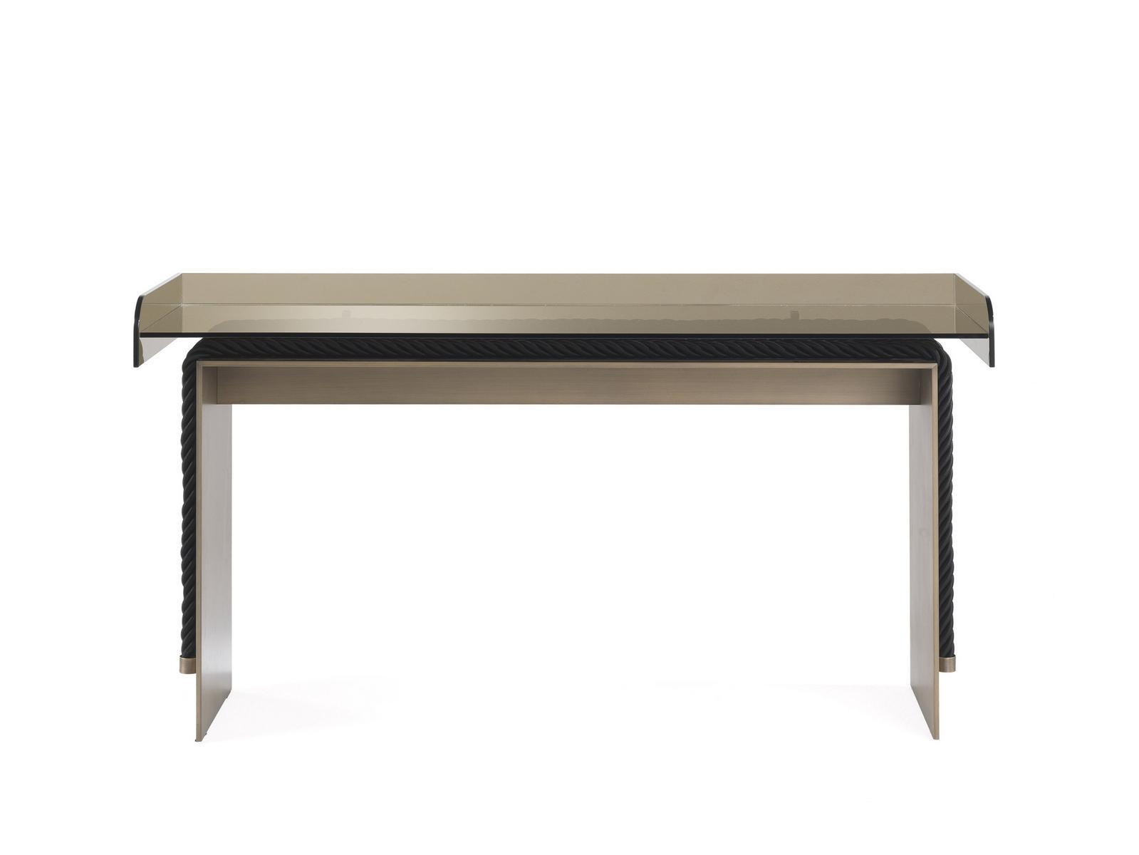 Metal and glass dressing table | Glasgow by Gianfranco Ferre Home