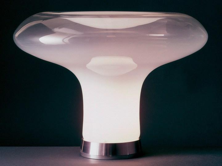 Murano glass table lamp | Lesbo by Artemide