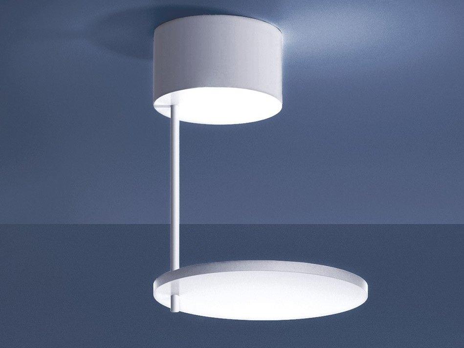 LED die cast aluminium ceiling lamp | Orbiter by Artemide
