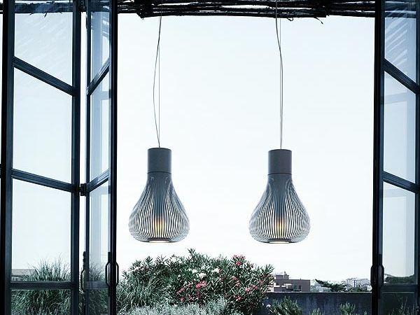 Stainless steel pendant lamp | Chasen by Flos