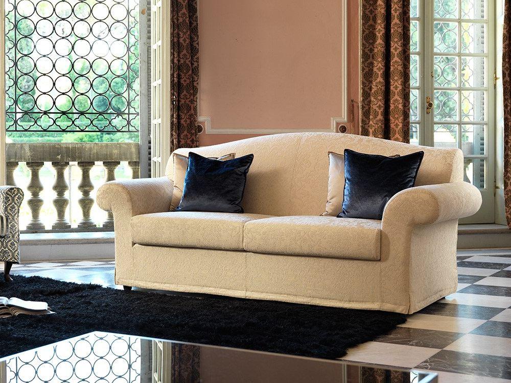 Fabric sofa with removable cover | Ambrogio by Domingo salotti