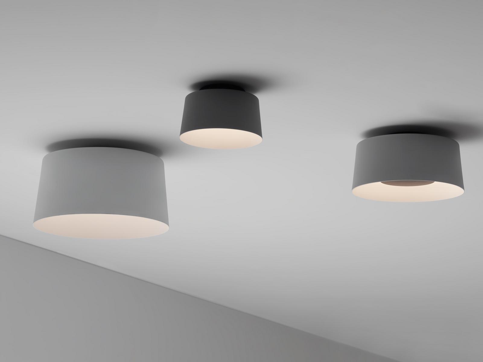 LED aluminium ceiling lamp | Tube by Vibia
