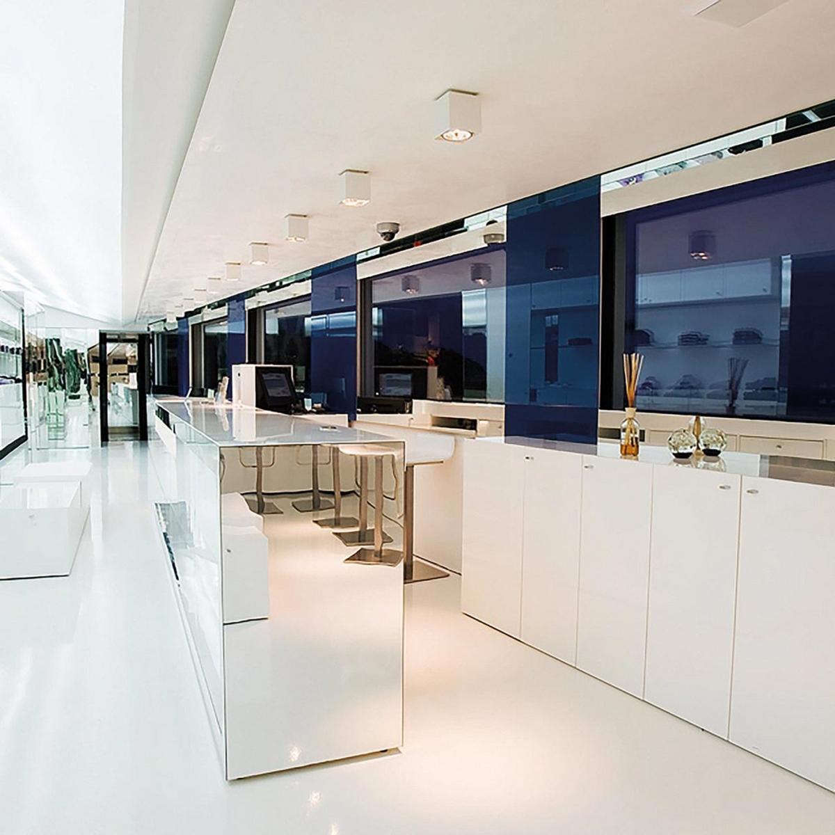 Adjustable extruded aluminium ceiling lamp | Cubo by Nemo