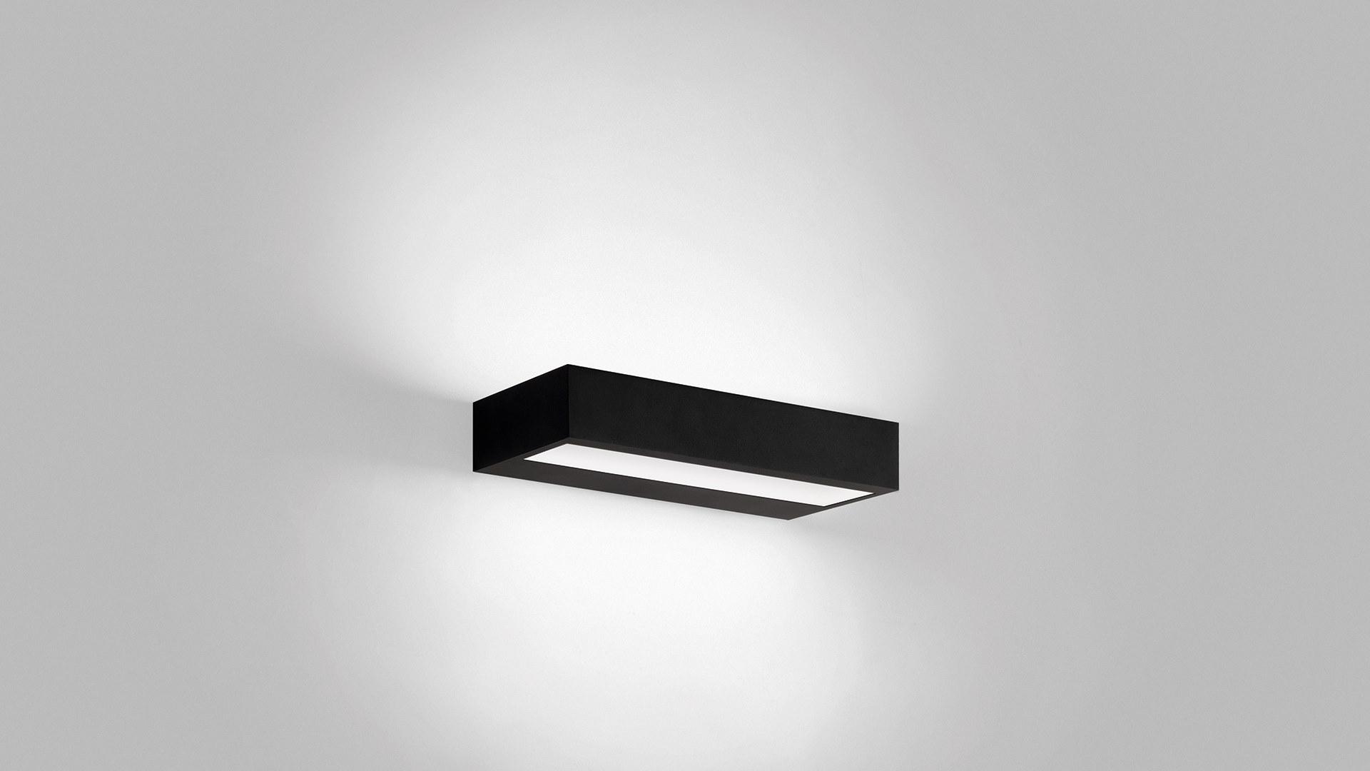 LED aluminium wall light | Rec Double-double by Arkoslight