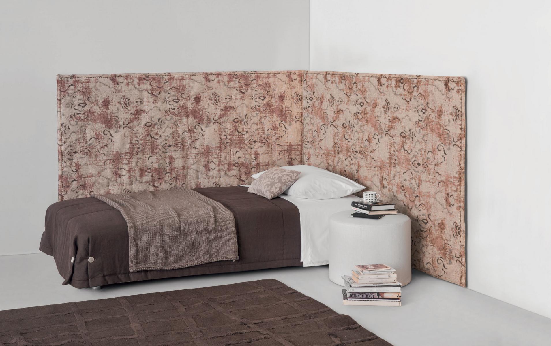 Fabric sofa bed with removable cover | Ghost by Dema