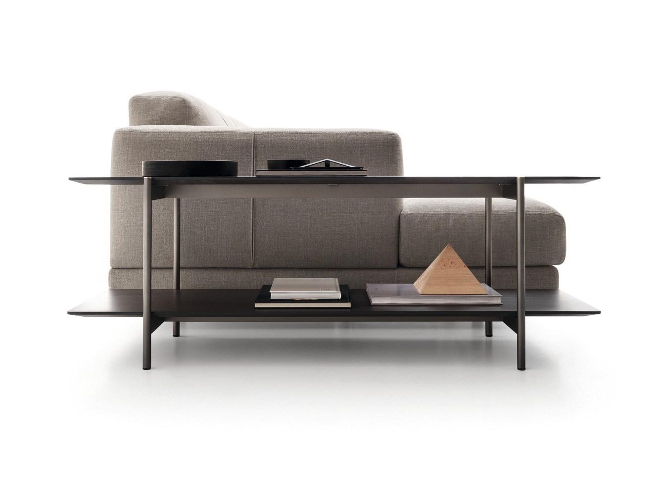 3 seater fabric sofa with chaise longue | Nevyll High by Ditre Italia