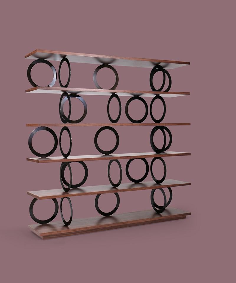 Open modular bookcase | Gordon by Borzalino