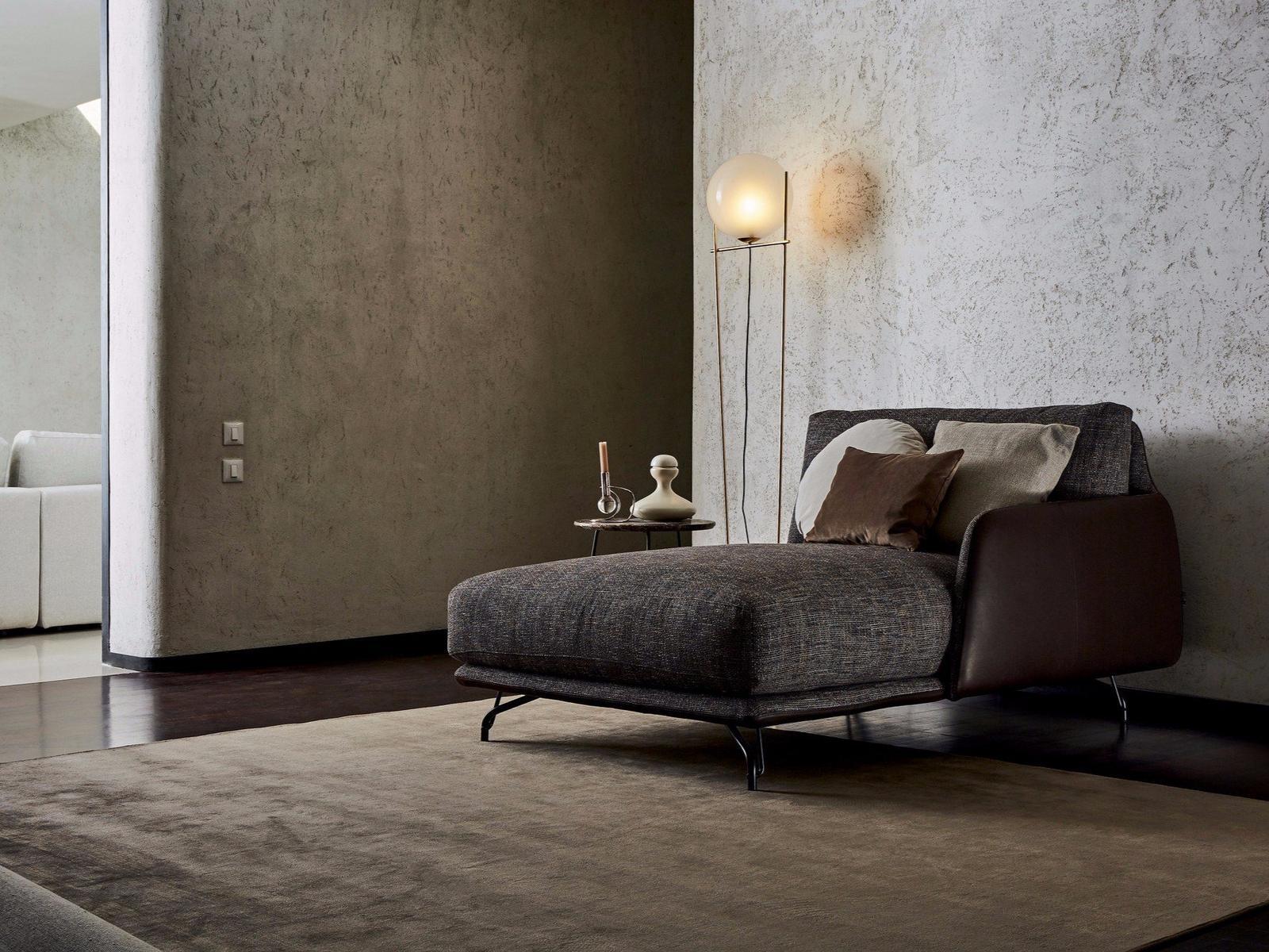 Upholstered fabric day bed | Elliot by Ditre Italia