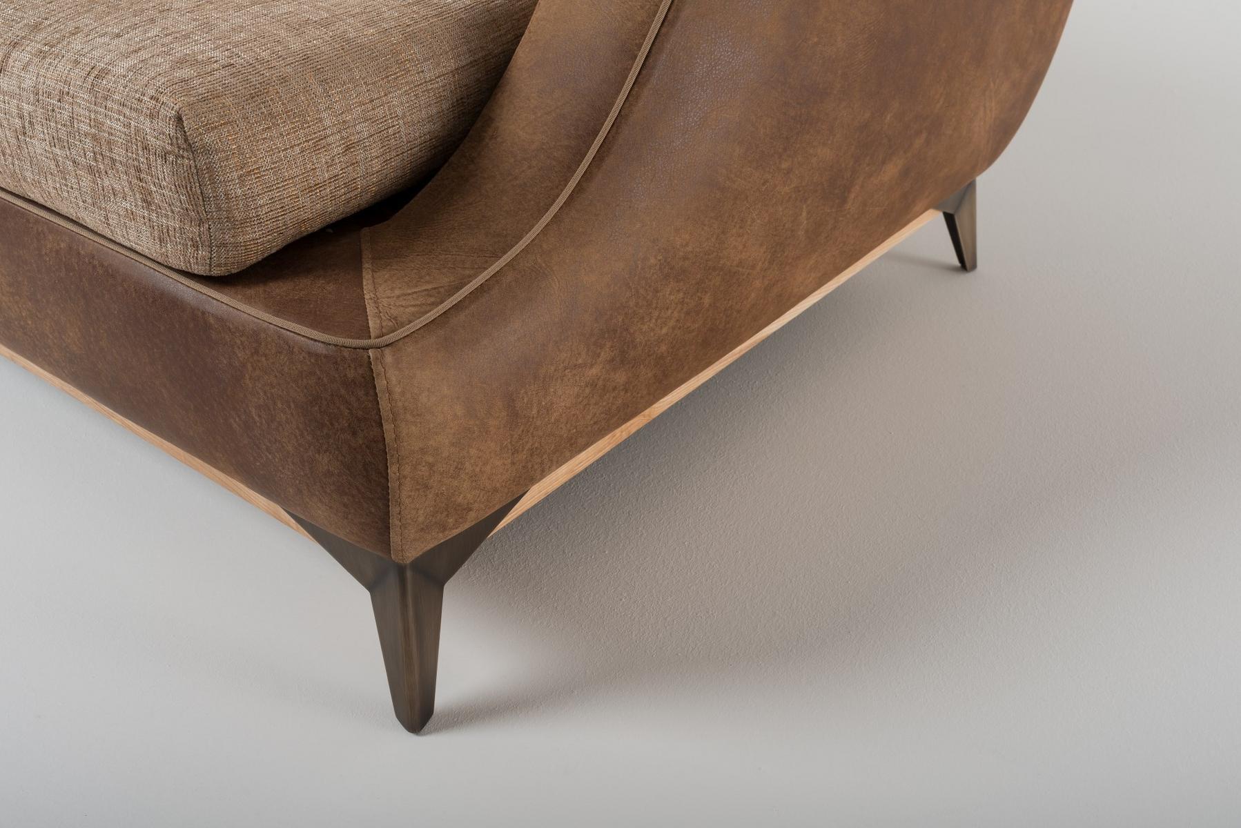 3 seater cotton sofa | Couch by Mantellassi 1926