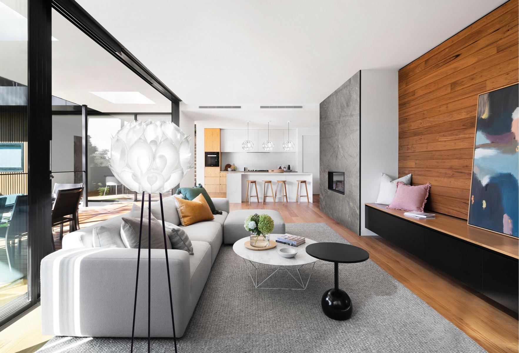 LED methacrylate floor lamp | Flora White by Slamp