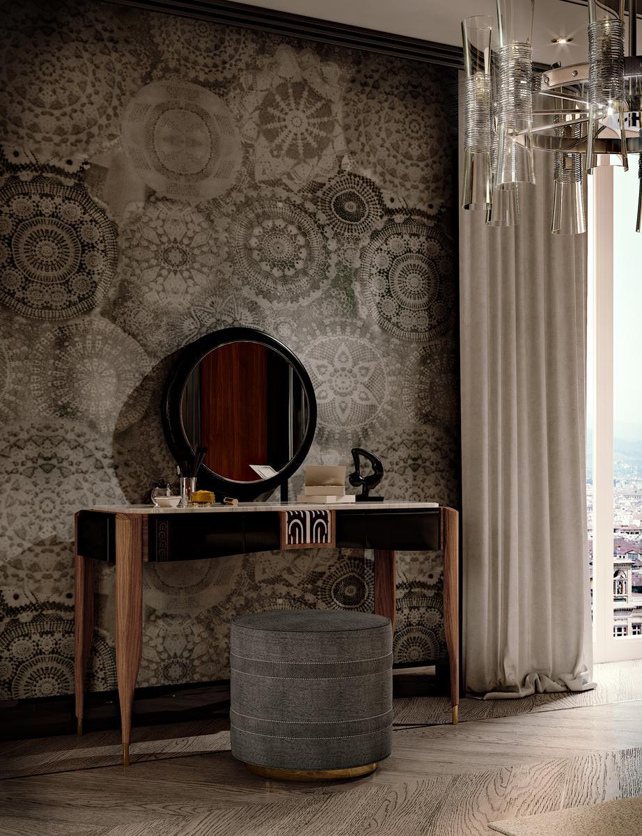 LEXINGTON AVENUE Contemporary style wooden dressing table