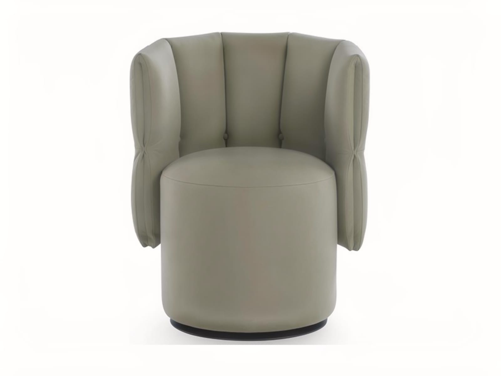 Madame G chair blends Italian elegance with a universal tulip design, offering comfort, swivel functionality, and a unique 'Made in Italy' statement piece for any space. | Madame g by Calia Italia