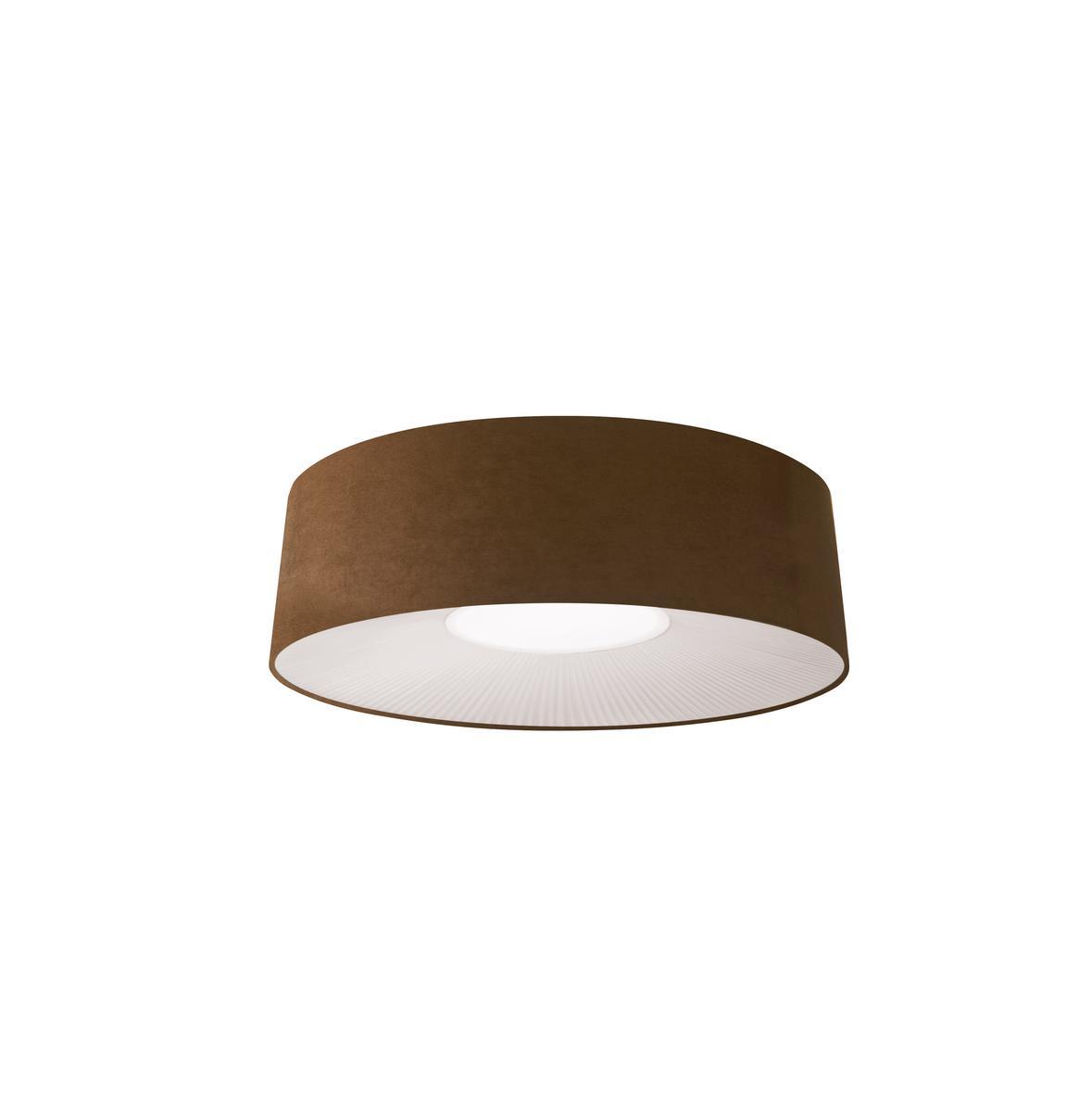 Suede fabric ceiling lamp | Velvet by Axolight