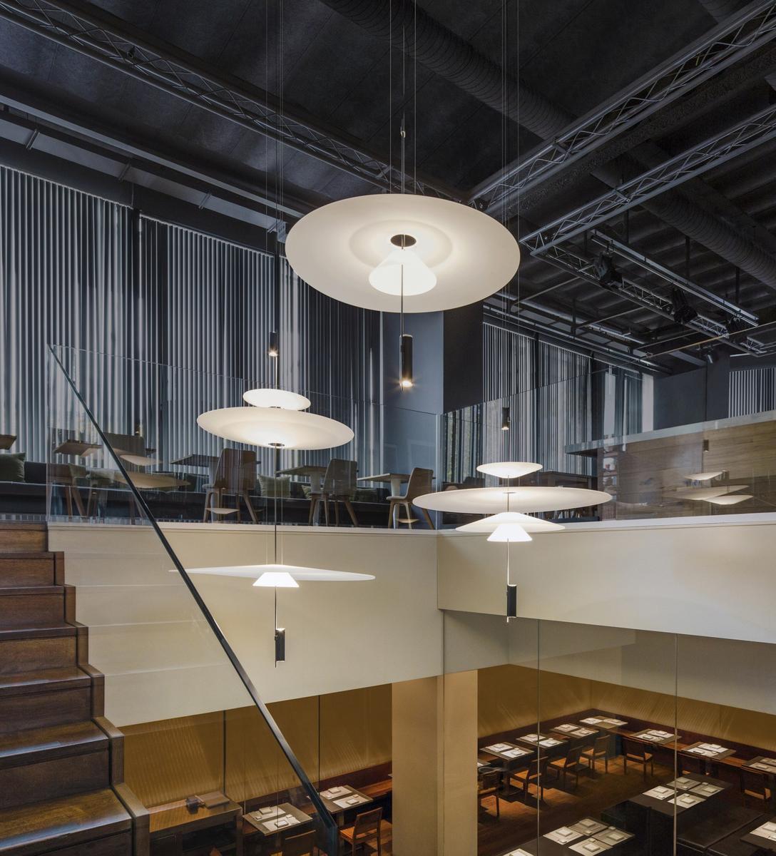 LED pendant lamp with dimmer | Flamingo 1550 by Vibia