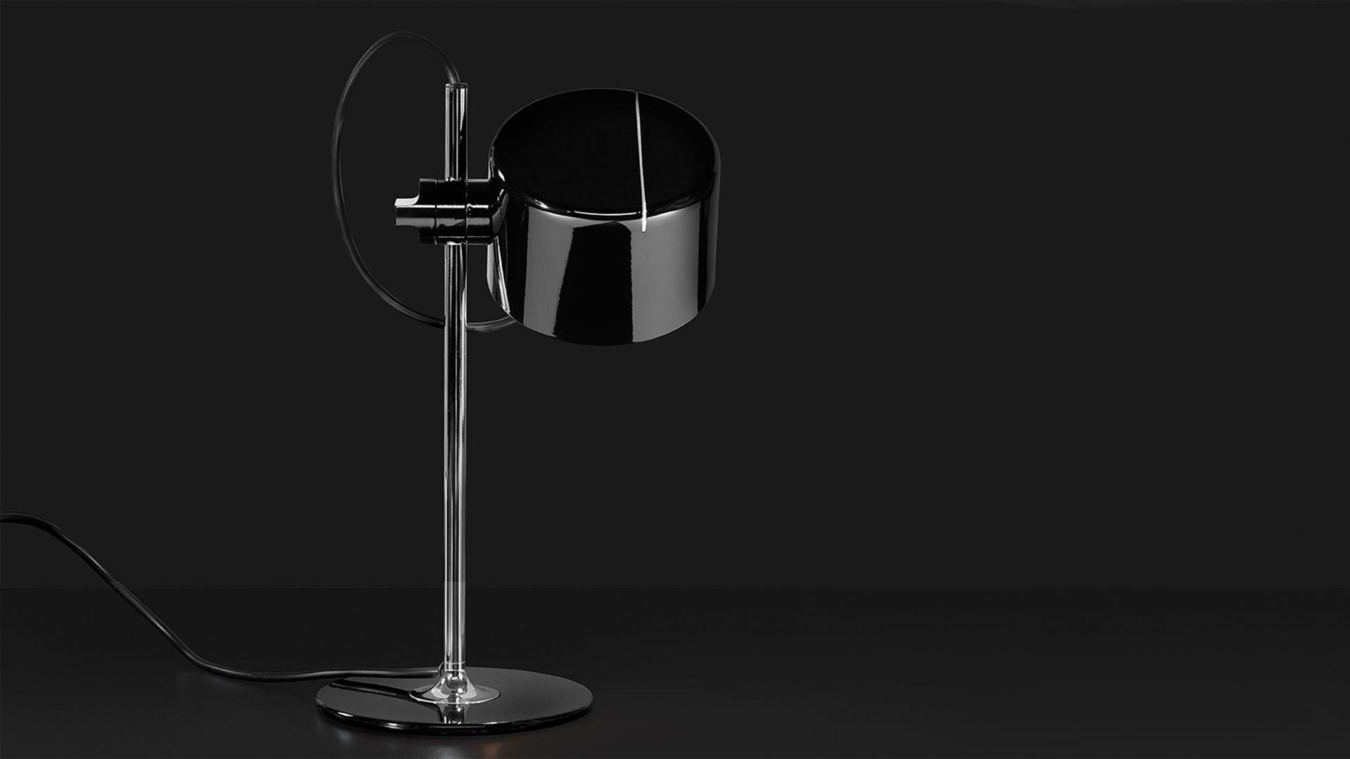LED adjustable metal table lamp | Mini Coupé by Oluce