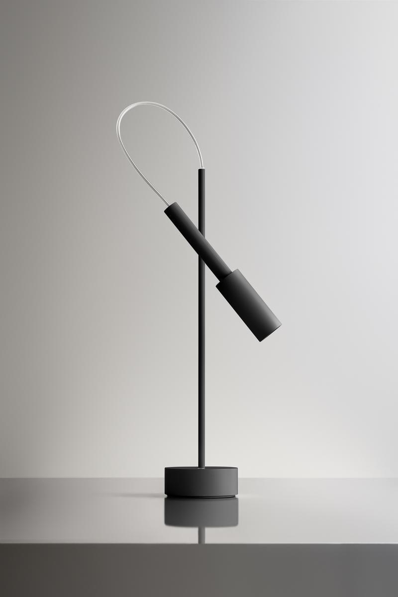 LED adjustable aluminium table lamp | Tubino by Panzeri