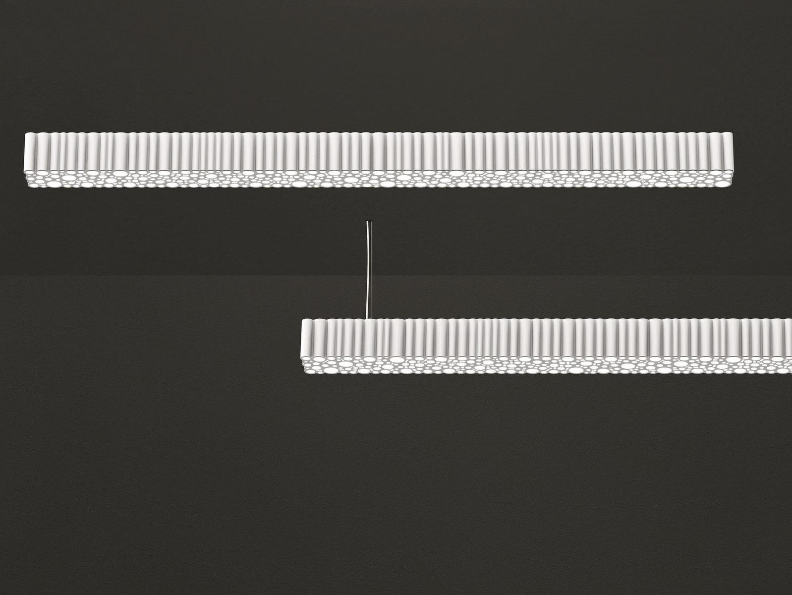 Technopolymer wall lamp / ceiling lamp | Calipso Linear System by Artemide