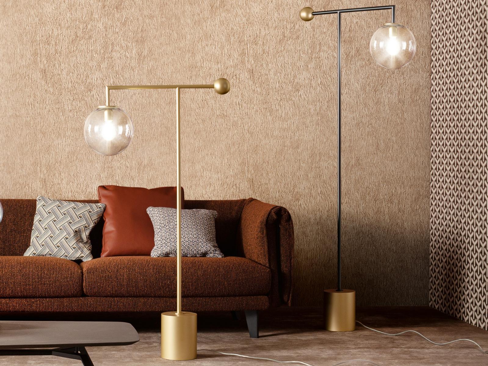 LED painted metal floor lamp | Bardot by Bonaldo