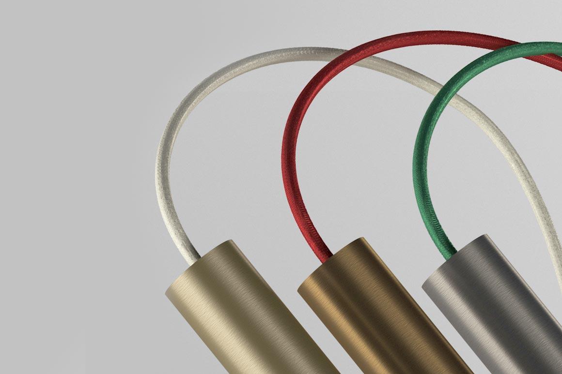 LED die cast aluminium table lamp with dimmer | Tubino Plus by Panzeri