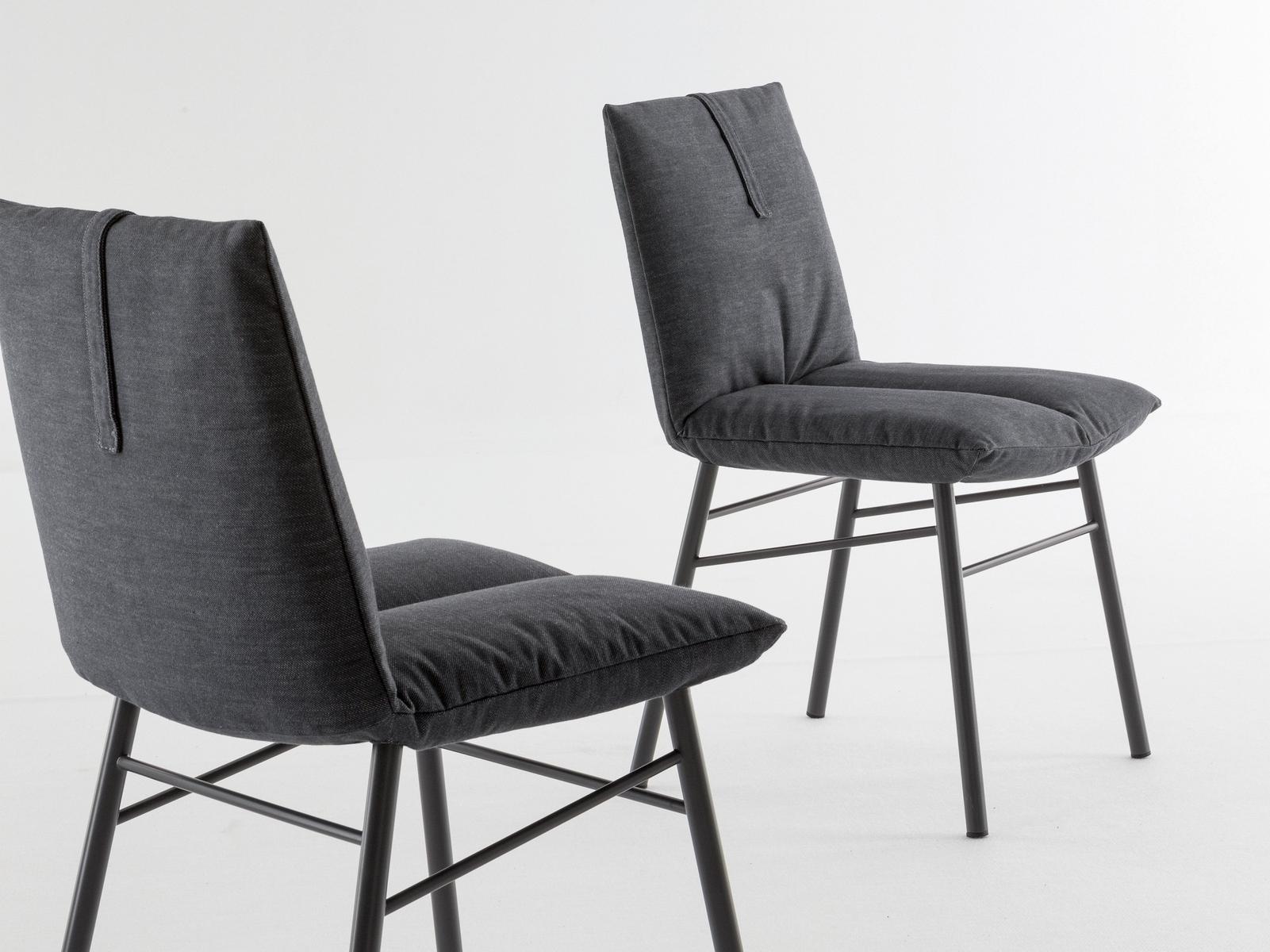Upholstered fabric chair | Pil by Bonaldo