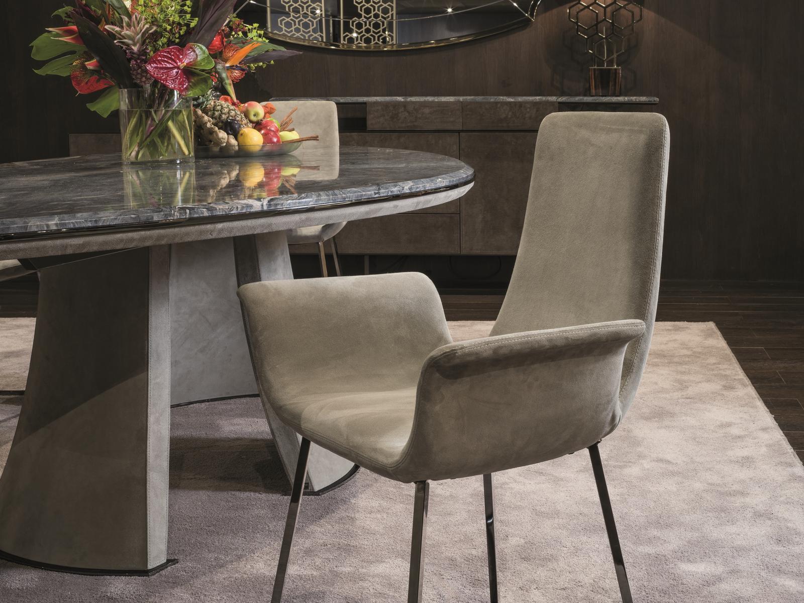 Fabric chair | Coral by Longhi