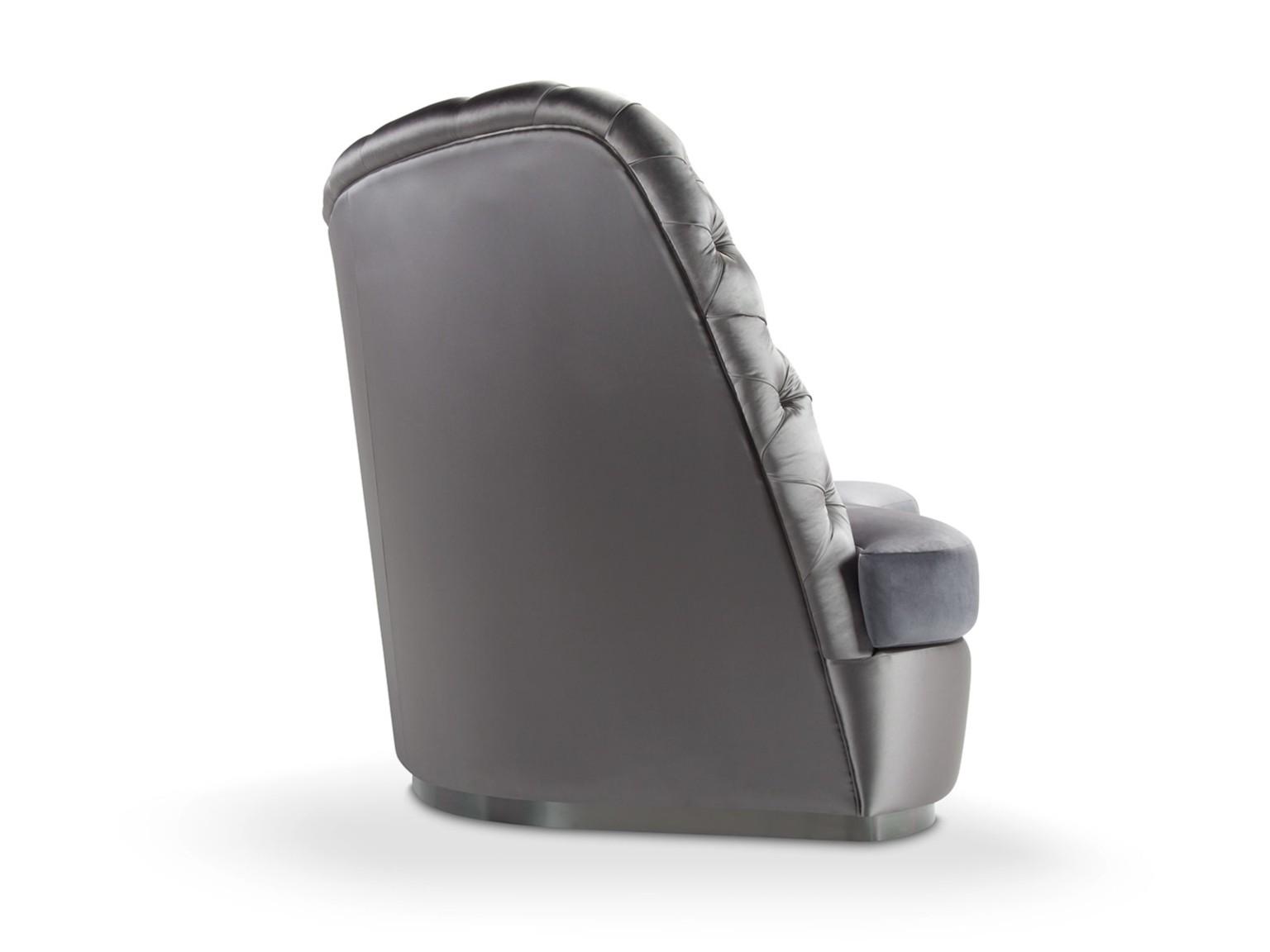 Tufted curved 3 seater sofa | Thalia by Domingo salotti