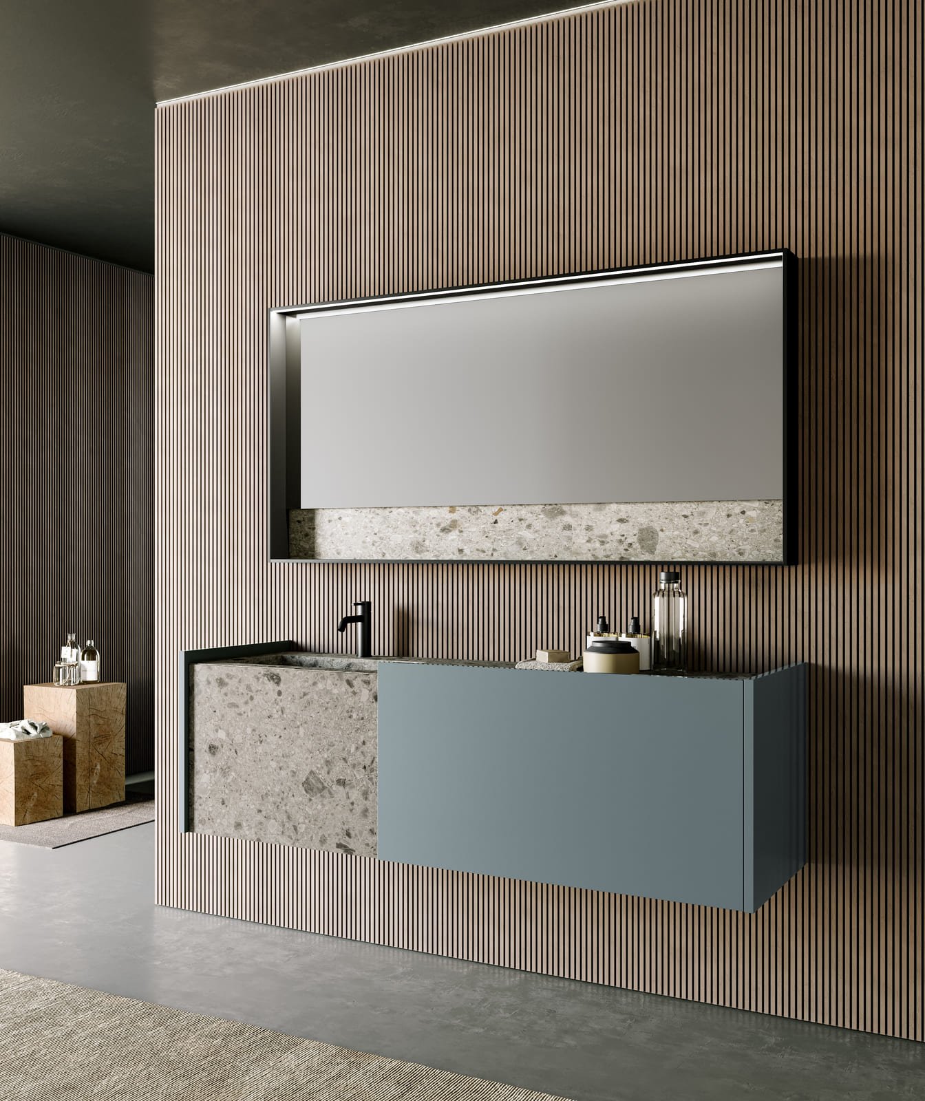 Veneer bathroom | Major by Birex