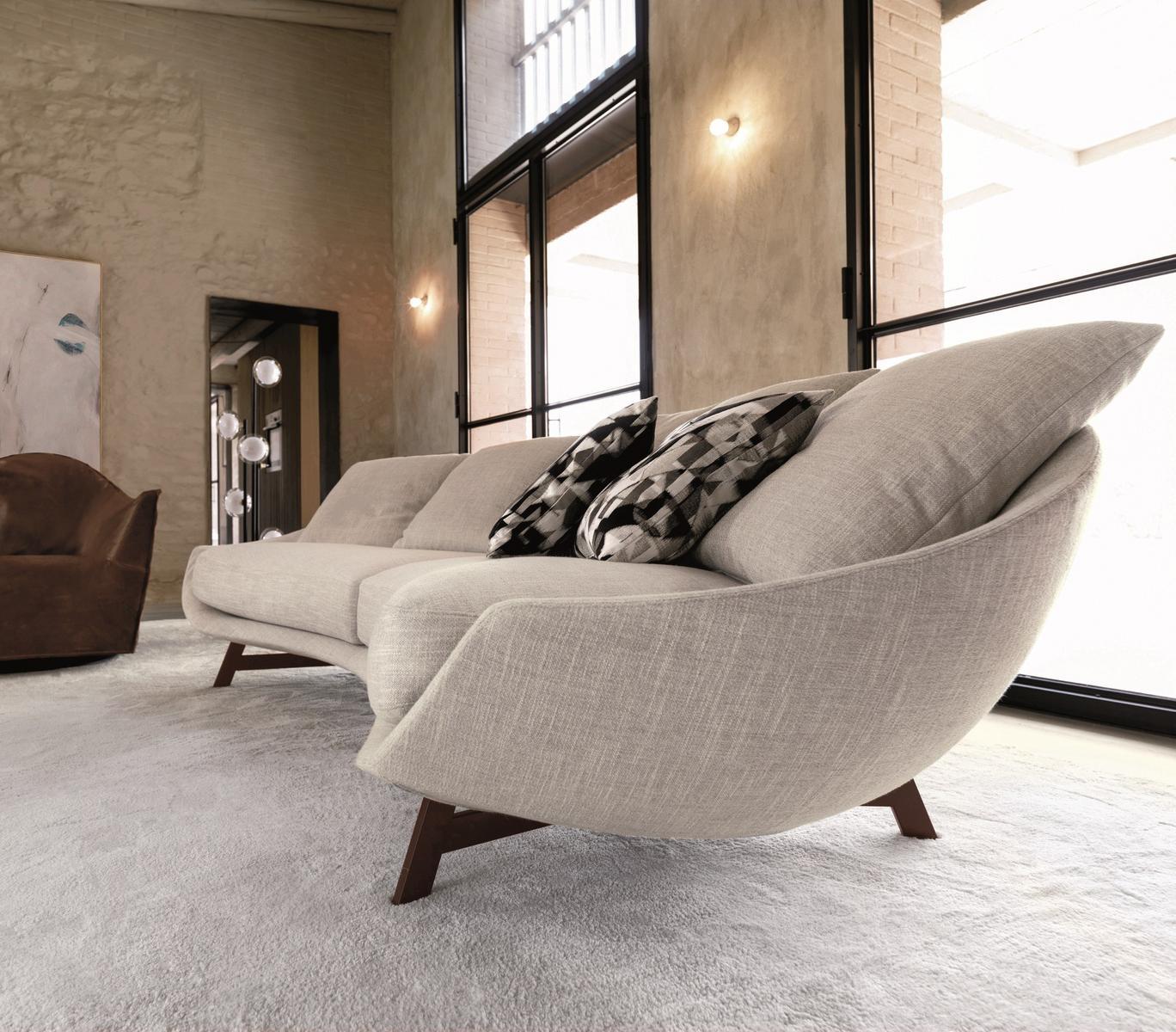 Fabric sofa with removable cover | Avì Es by Desiree