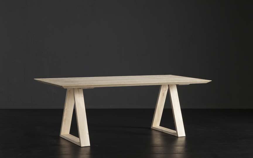 Rectangular wooden dining table | Toledo + Mekano by Altacorte