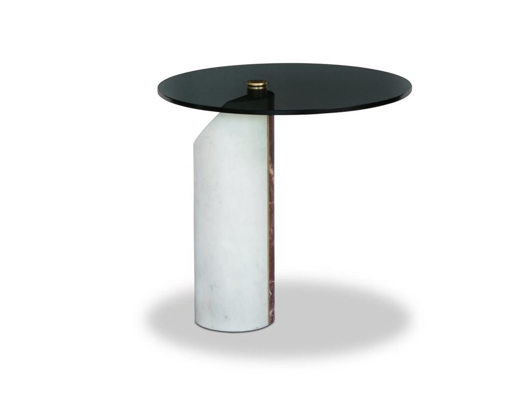 Round marble coffee table | Ziggy by Baxter