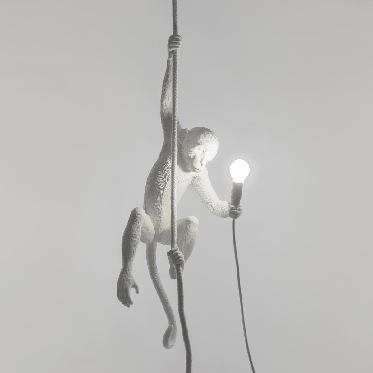 LED resin pendant lamp | The Monkey Lamp Ceiling by Seletti