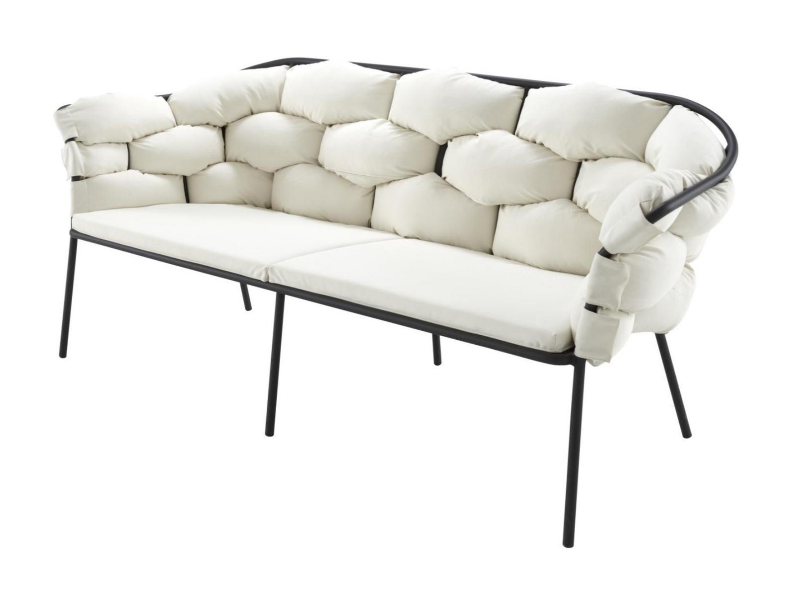 2 seater fabric garden sofa | Serpentine by Ligne Roset